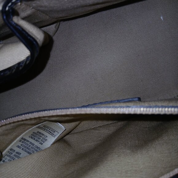 Authentic Burberry Chester Nova Check Patent Bowling Bag Black - Picture 2 of 13